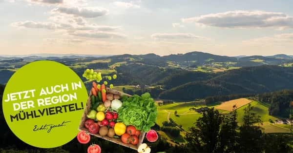 Bio Obst und Gemüse liefern lassen im Mühlviertel