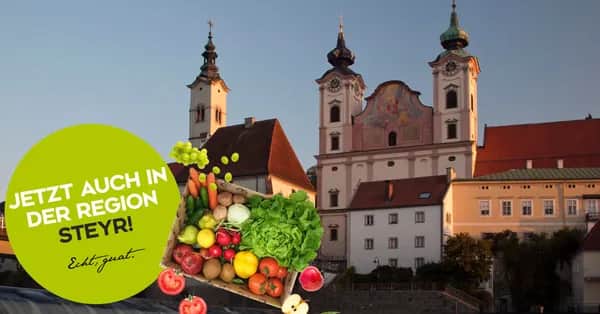 Bio Obst und Gemüse liefern lassen in Steyr