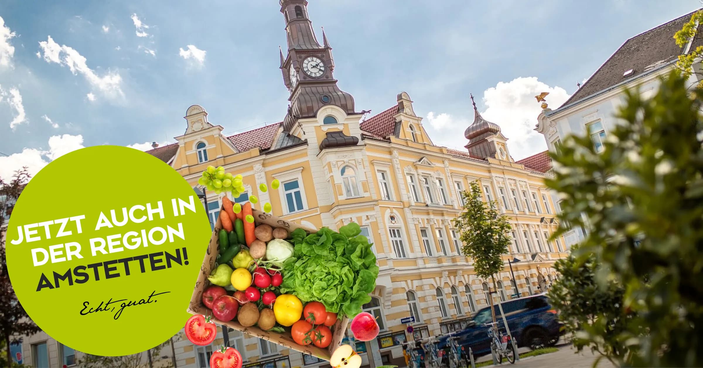 Bio Obst und Gemüse liefern lassen in Amstetten